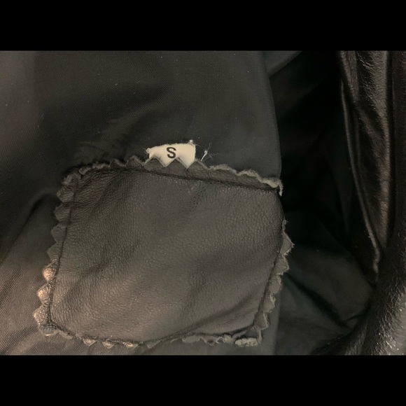 Biker Leather Jacket - Picture 3 of 3